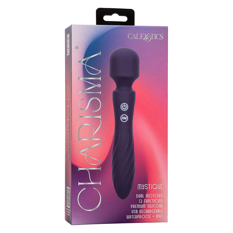 CalExotics - Charisma Mystique Dual Motor Massager 12 Functies 21,5 cm X 4,5 cm Paars
