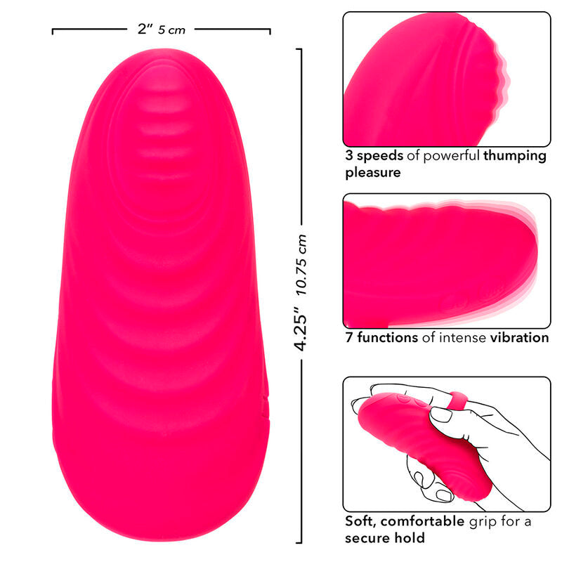 CalExotics - Envy 7 Vibratie Rollende Bal Massager Roze