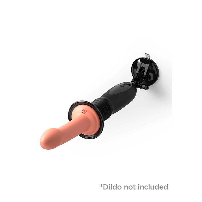 FETISH FANTASY SERIES - Body Dock Thruster Dildo Clamp With 7 Push Modes Zwart