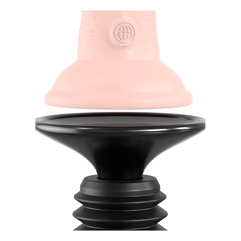 FETISH FANTASY SERIES - Body Dock Thruster Dildo Clamp With 7 Push Modes Zwart