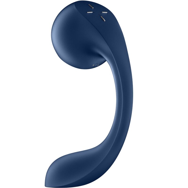 SATISFYER - Pro+ Wave 4 G-Spot & Air Pulse Stimulator Free APP Dark Blue