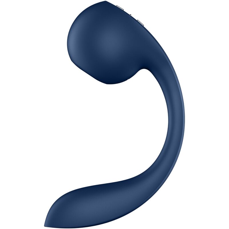 SATISFYER - Pro+ Wave 4 G-Spot & Air Pulse Stimulator Free APP Dark Blue