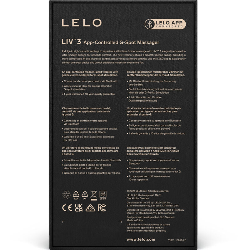 LELO - Liv™ 3 Violette G-SPOT Stimulator