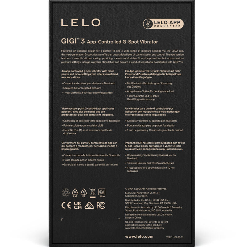 LELO - Gigi™ 3 G-SPOT Vibrator Pink