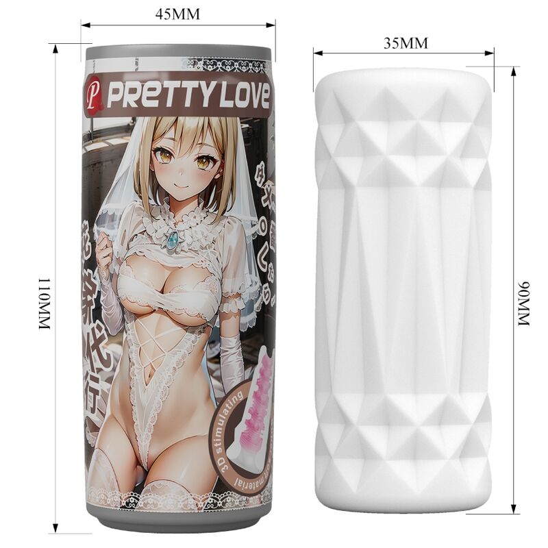 PRETTY LOVE - Male Masturbator Can Model 1