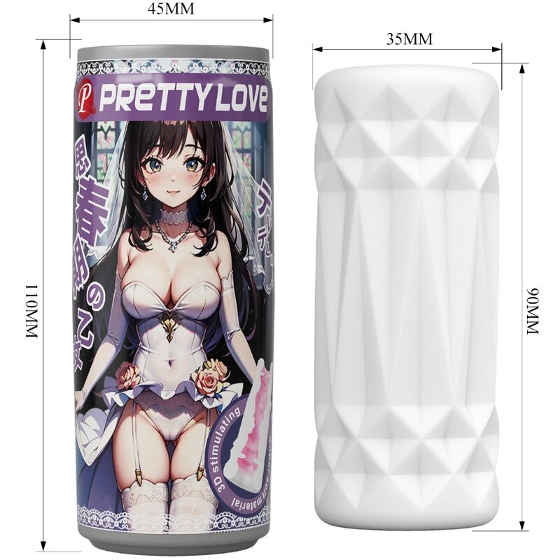 PRETTY LOVE - Male Masturbator Can Model 2