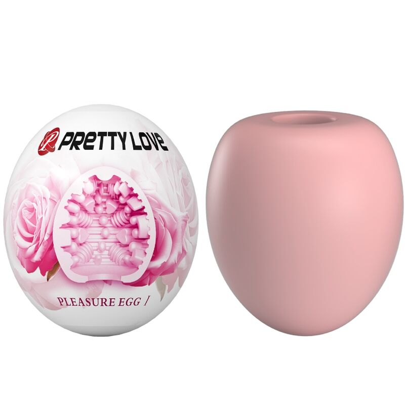 PRETTY LOVE - Male Masturbator Egg Roze