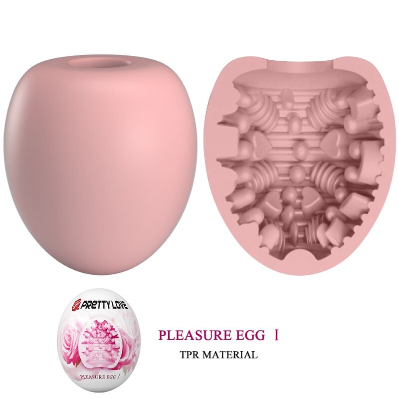 PRETTY LOVE - Male Masturbator Egg Roze