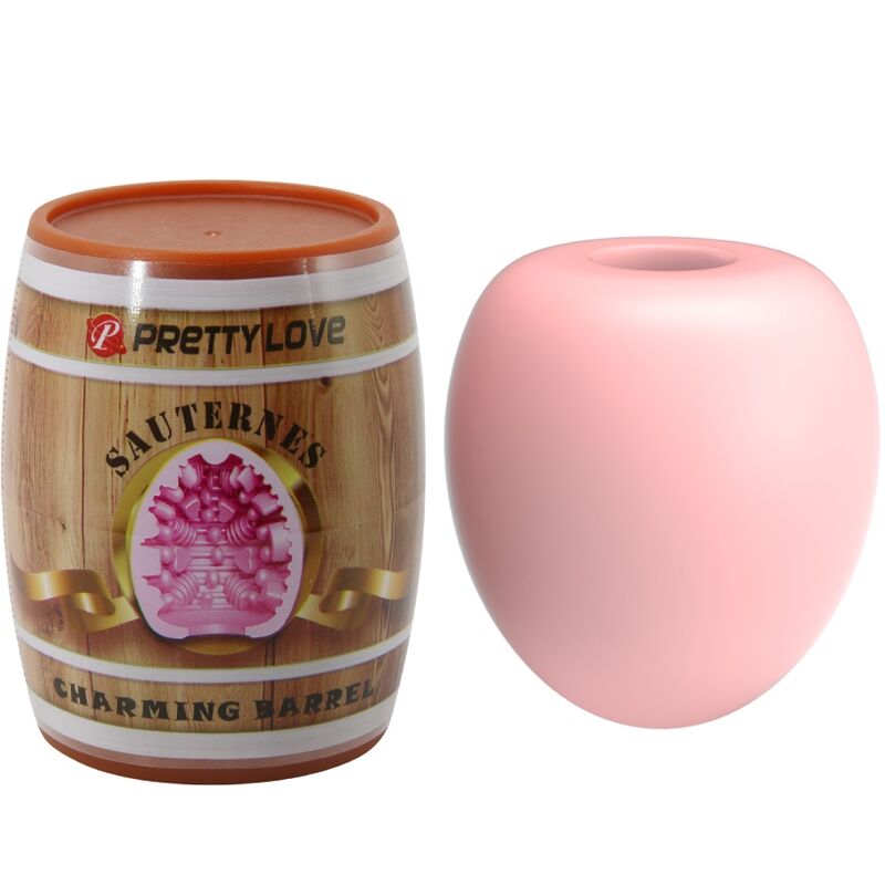 PRETTY LOVE - Male Masturbator Egg Roze Model 2