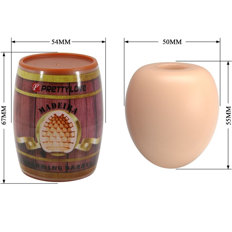 PRETTY LOVE - Male Masturbator Egg Flesh Model 2