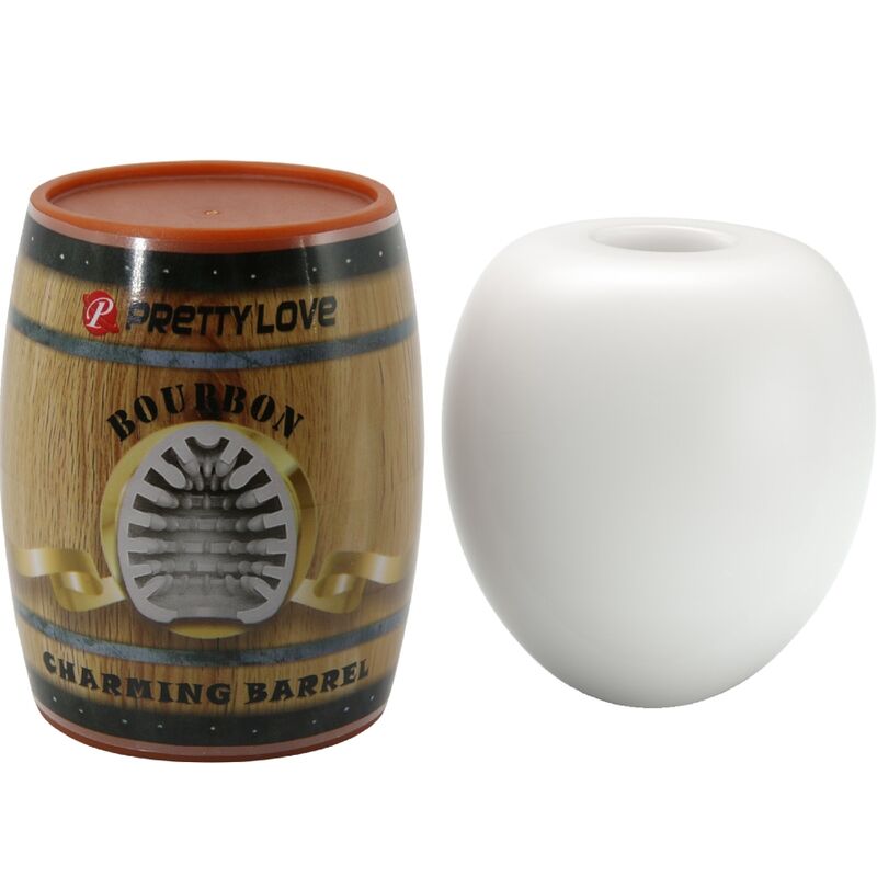 PRETTY LOVE - Male Masturbator Egg White Model 2