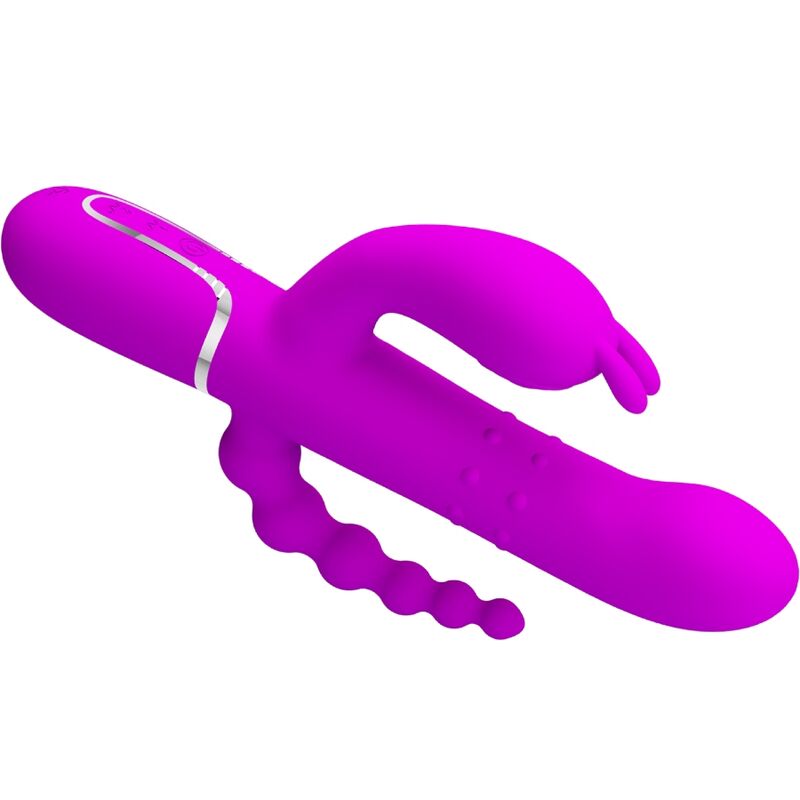 PRETTY LOVE - Cammy Triple Vibrator Multifunction 4 In 1 Roze