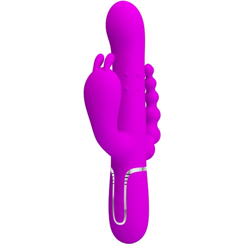 PRETTY LOVE - Cammy Triple Vibrator Multifunction 4 In 1 Roze