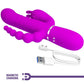 PRETTY LOVE - Cammy Triple Vibrator Multifunction 4 In 1 Roze