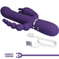 PRETTY LOVE - Cammy Triple Vibrator Multifunction 4 In 1 Purple