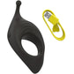B SWISH - Bcharmed Rhythm Infinite Deluxe Penis Ring 15 Vibrations Black