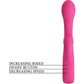 PRETTY LOVE - Fritz Rabbit Vibrator 12 Vibrations Pink