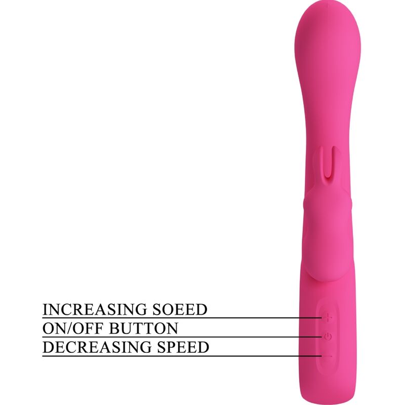 PRETTY LOVE - Novak Rabbit Vibrator 12 Vibrations Pink