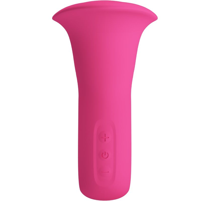 PRETTY LOVE - Clyde Oral Vibrator Vibrating Tongue 12 Vibrations Pink
