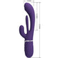 PRETTY LOVE - Shania Triple Rabbit Vibrator Multifunction Purple