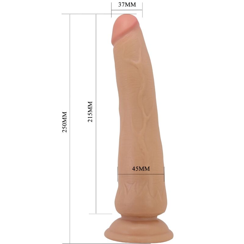 PRETTY LOVE - Tiemeyer Realistic Dildo 25 Cm Flesh