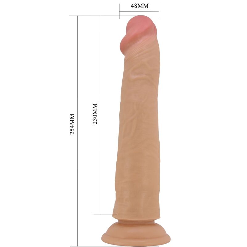 PRETTY LOVE - Sharife Realistic Dildo 25 Cm Flesh