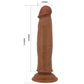 PRETTY LOVE - Keon Realistic Dildo 21 Cm Brown