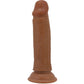 PRETTY LOVE - Quentin Realistic Dildo 18 Cm Brown
