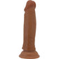 PRETTY LOVE - Quentin Realistic Dildo 18 Cm Brown