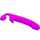PRETTY LOVE - Zanini Strapless Strap-On 10 Vibrations Paars