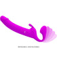 PRETTY LOVE - Zanini Strapless Strap-On 10 Vibrations Paars