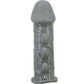 PRETTY LOVE - Realistic Penis Enlarger And Delay Sleeve Grey