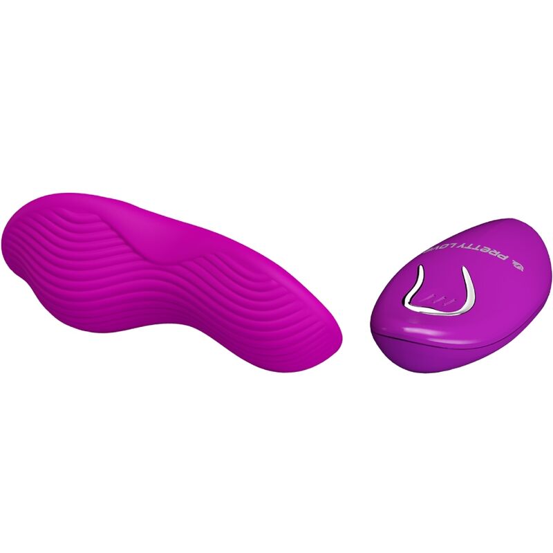 PRETTY LOVE - Romario Lay-On Clitoris Stimulator Remote Control Pink