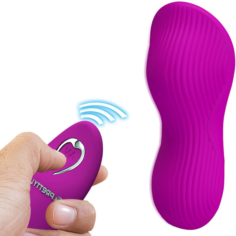 PRETTY LOVE - Romario Lay-On Clitoris Stimulator Remote Control Pink