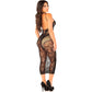 Leg Avenue - Seamless Fitted Long Dress Black One Size