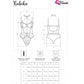 LIVCO CORSETTI FASHION - Rubika Lc Xg079 Body With Choker Black S