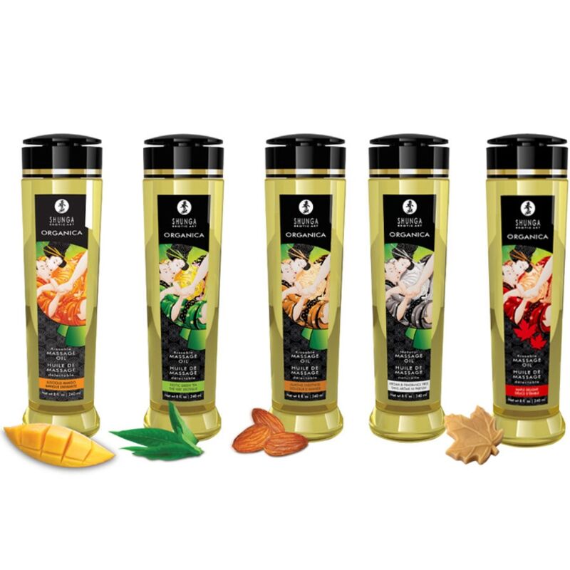 SHUNGA - Organic Massage Oil Mango 240 Ml