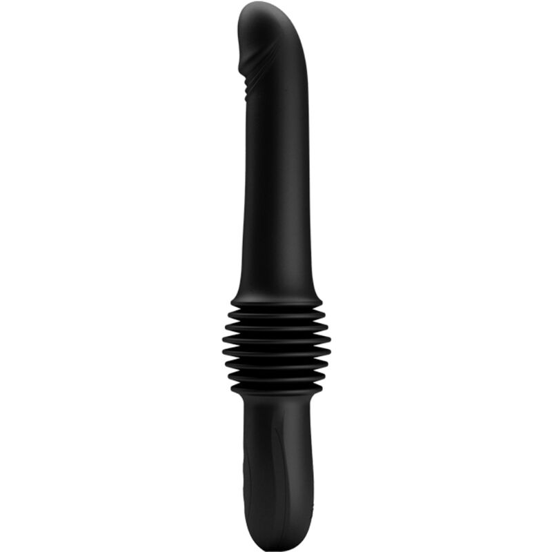 PRETTY LOVE - Pazuzu Vibrator 3 Thrust Modes Zwart