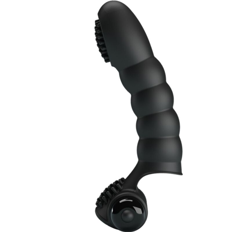 PRETTY LOVE - Alexander Finger Vibrator 10 Vibrations Zwart
