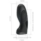 PRETTY LOVE - Alan Silicone Finger Vibrator Zwart