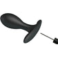 PRETTY LOVE - Inflatable Anal Plug Black