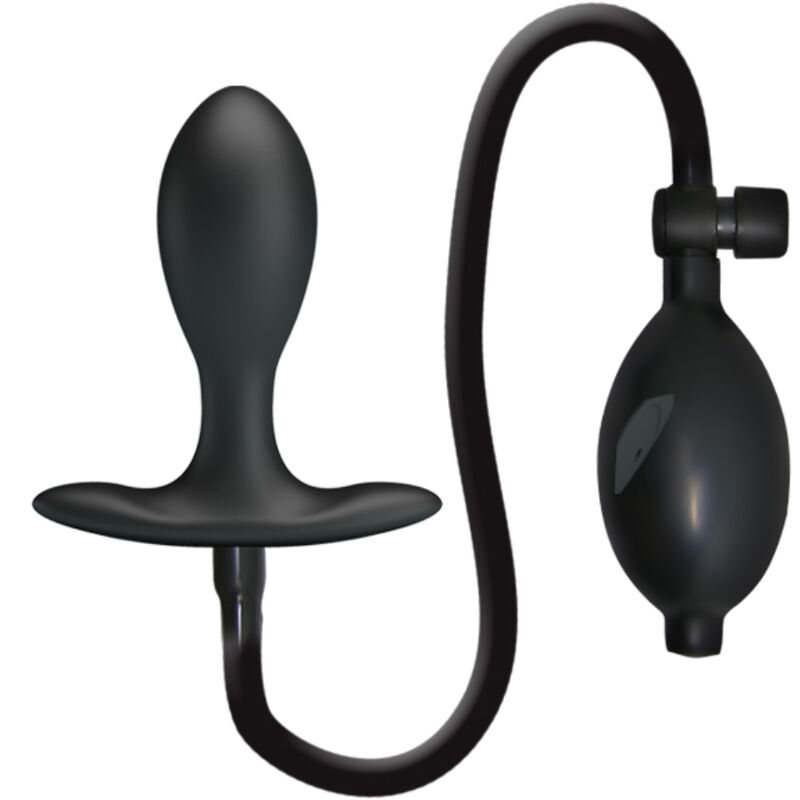 PRETTY LOVE - Inflatable Anal Plug Black