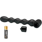 PRETTY LOVE - Lynn Silicone Anal Plug 10 Vibrations Black