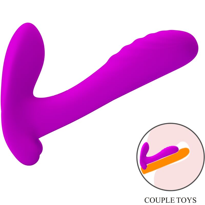 PRETTY LOVE - Massager & Vibrator 12 Vibrations Afstandsbediening Paars