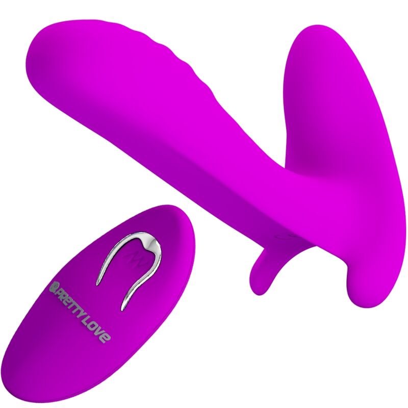 PRETTY LOVE - Massager & Vibrator 12 Vibrations Afstandsbediening Paars