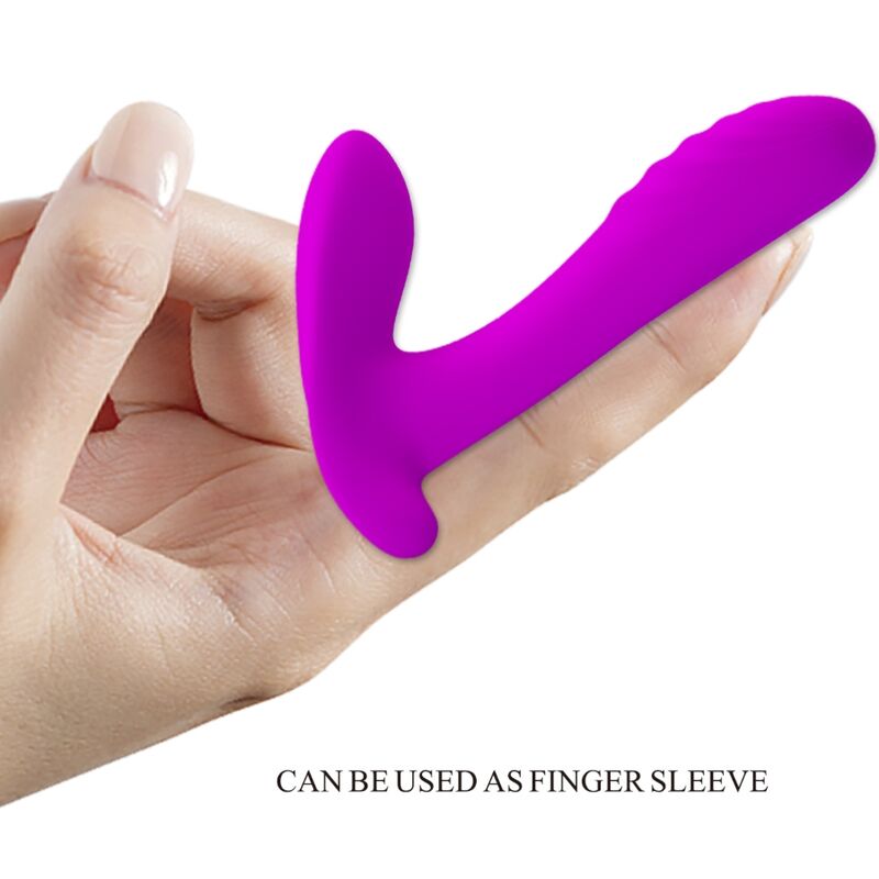 PRETTY LOVE - Massager & Vibrator 12 Vibrations Afstandsbediening Paars