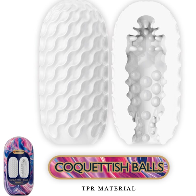 PRETTY LOVE - Venus X 15 Silicone Male Masturbators Wit