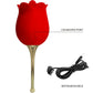 PRETTY LOVE - Rose Lover Rose Clitoris Stimulator 12 Vibrations Red