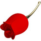 PRETTY LOVE - Rose Lover Rose Clitoris Stimulator 12 Vibrations Red