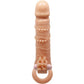 PRETTY LOVE - Connor Penis Sleeve + Clitoris Stimulator Flesh